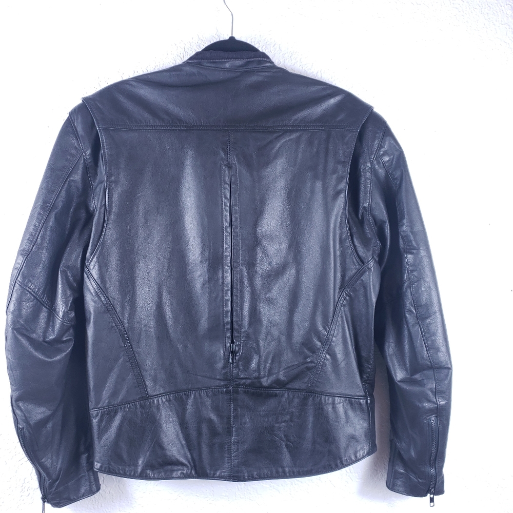 HARLEY-DAVIDSON Women's Motorcycle Leather - Black Jacket - Size Small - Picture 8 of 16